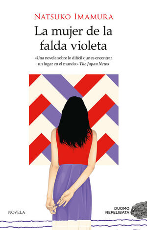 Portada del libro de la mujer de la falda violeta de Natsuko Imamura