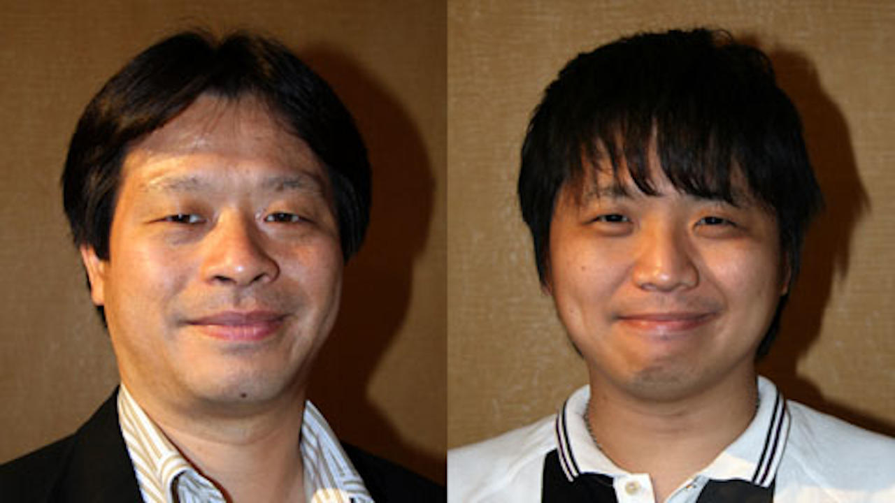 El productor Yoshinori Kitase (izquierda) y el director y diseñador Takeshi Arakawa (derecha)